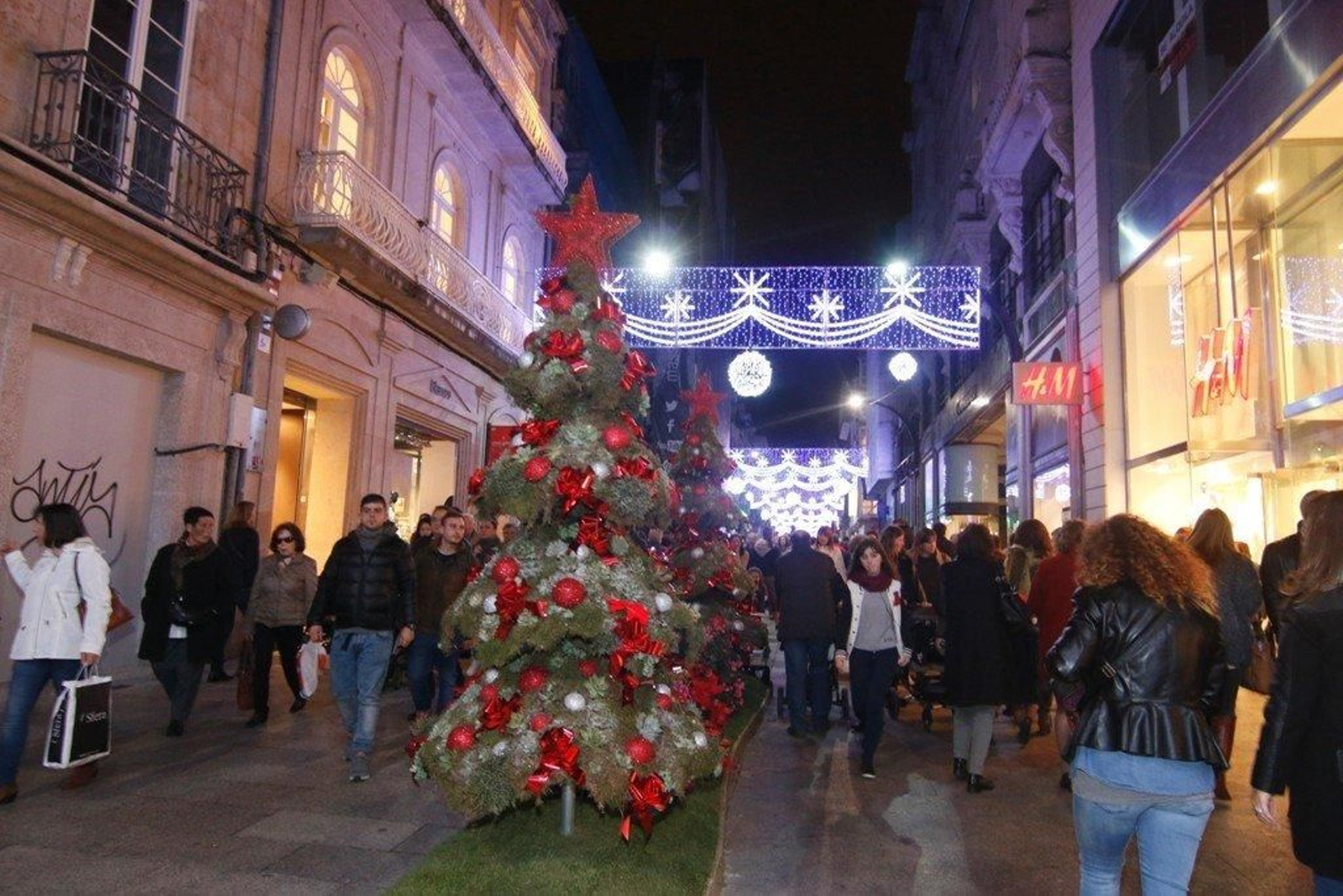 Encendido de las luces de Navidad Foto JV Landín 239