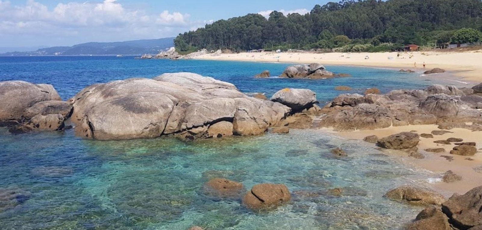 Playa de Tulla, en Bueu.