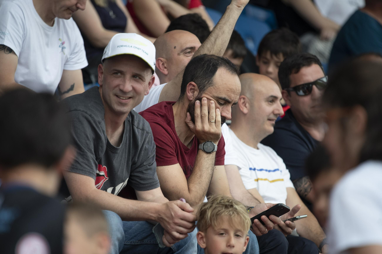 Galería | La tristeza invade O Couto con el descenso del Ourense CF