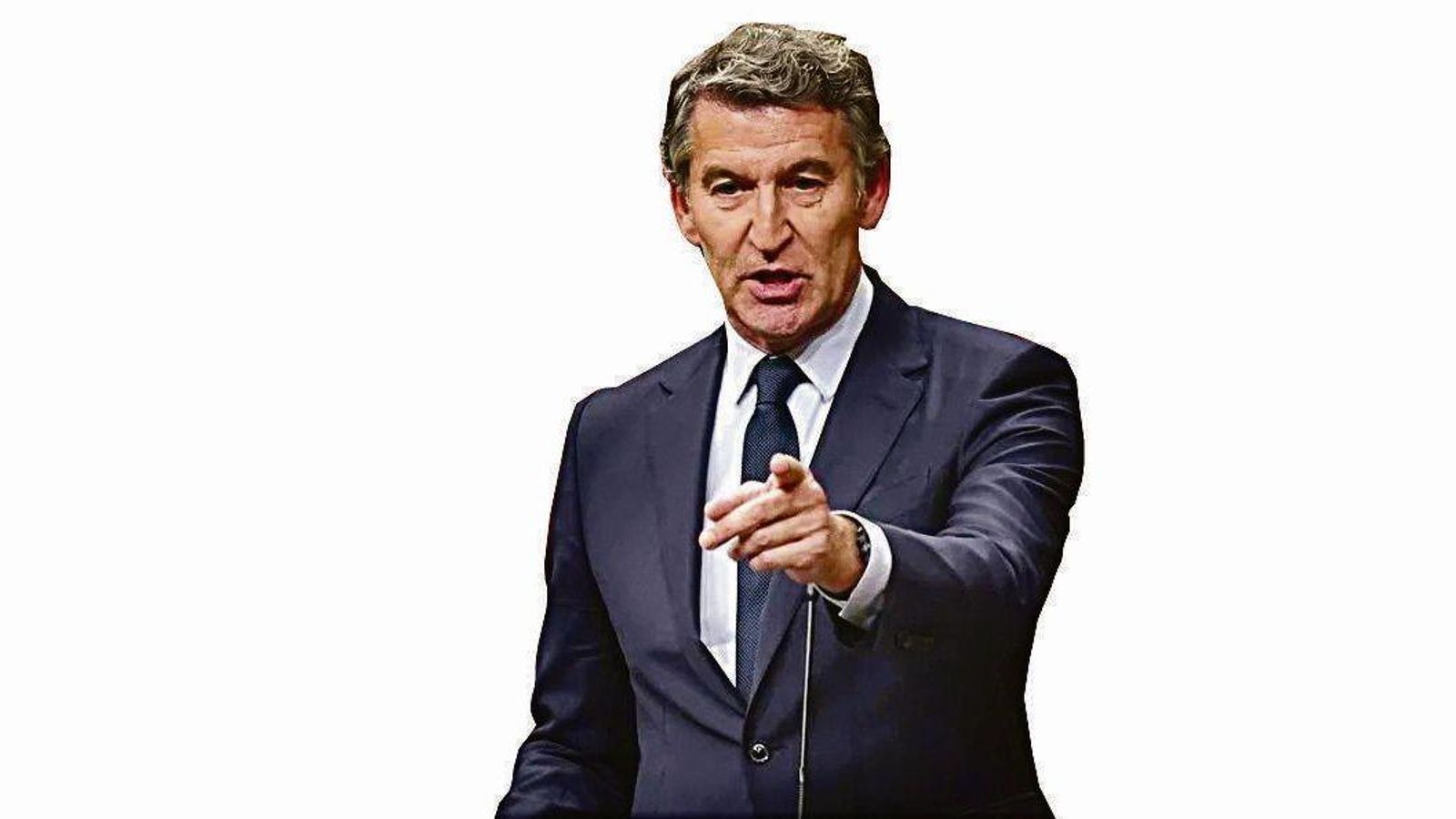 Alberto Núñez Feijóo, líder del Partido Popular.