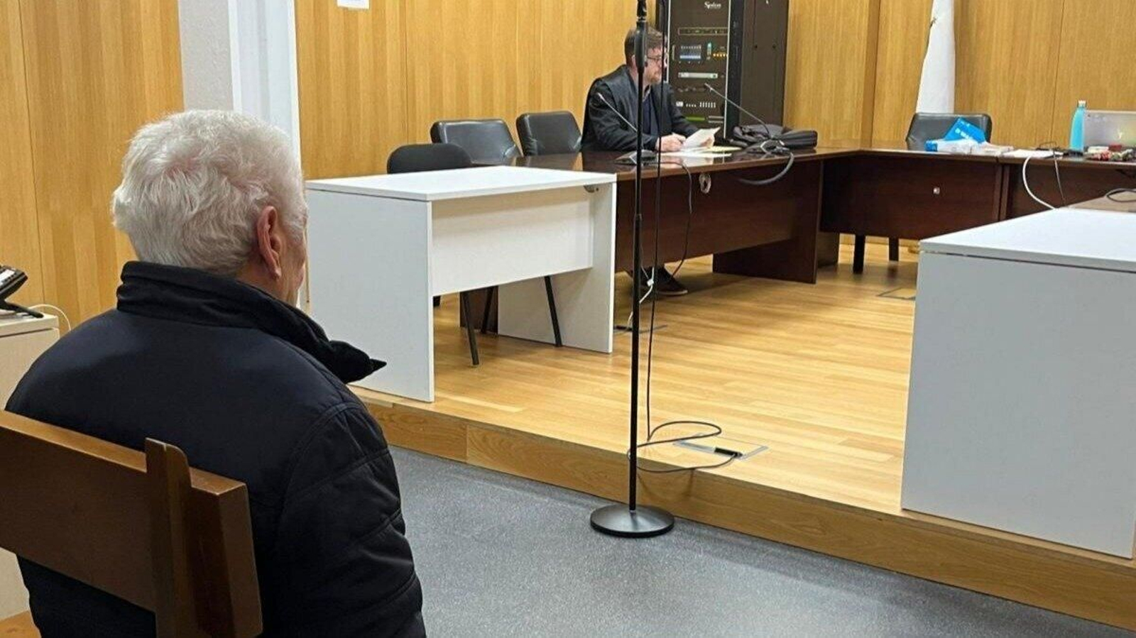 José V.G., en el juicio.