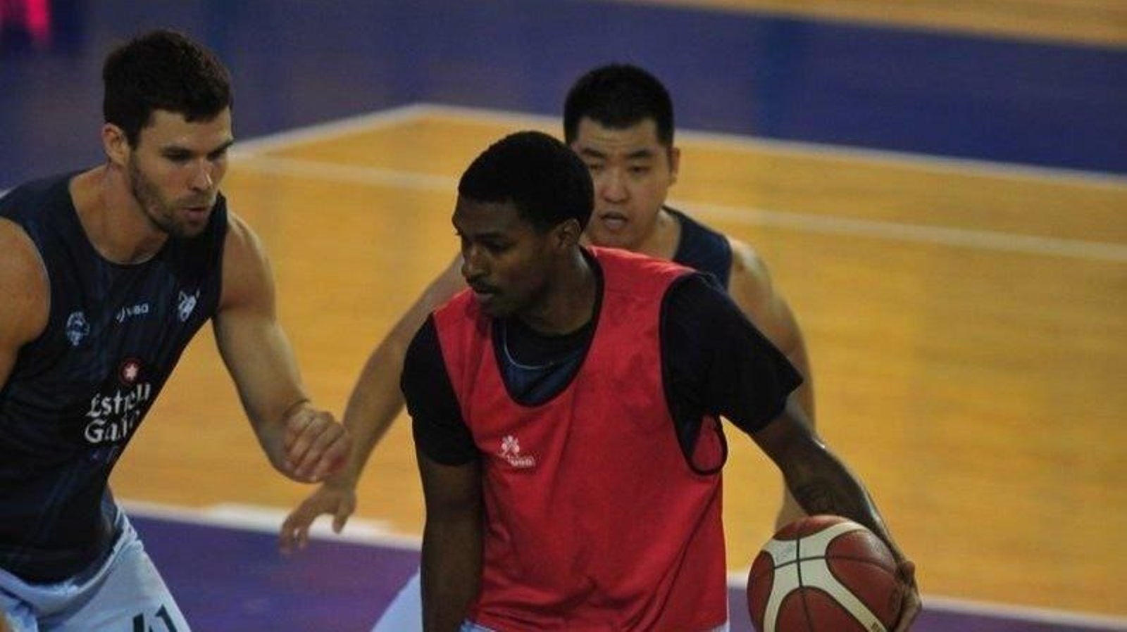 Turner, en un entrenamiento.