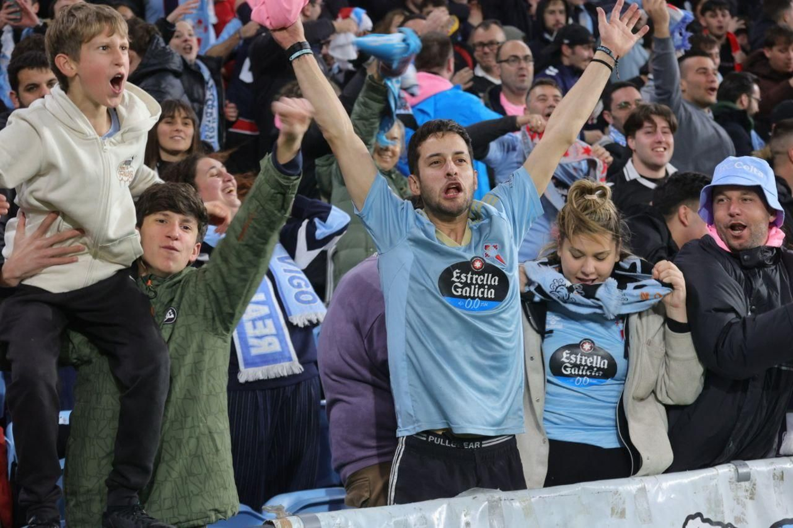 Galería | El Celta recibe al Lille en Balaídos