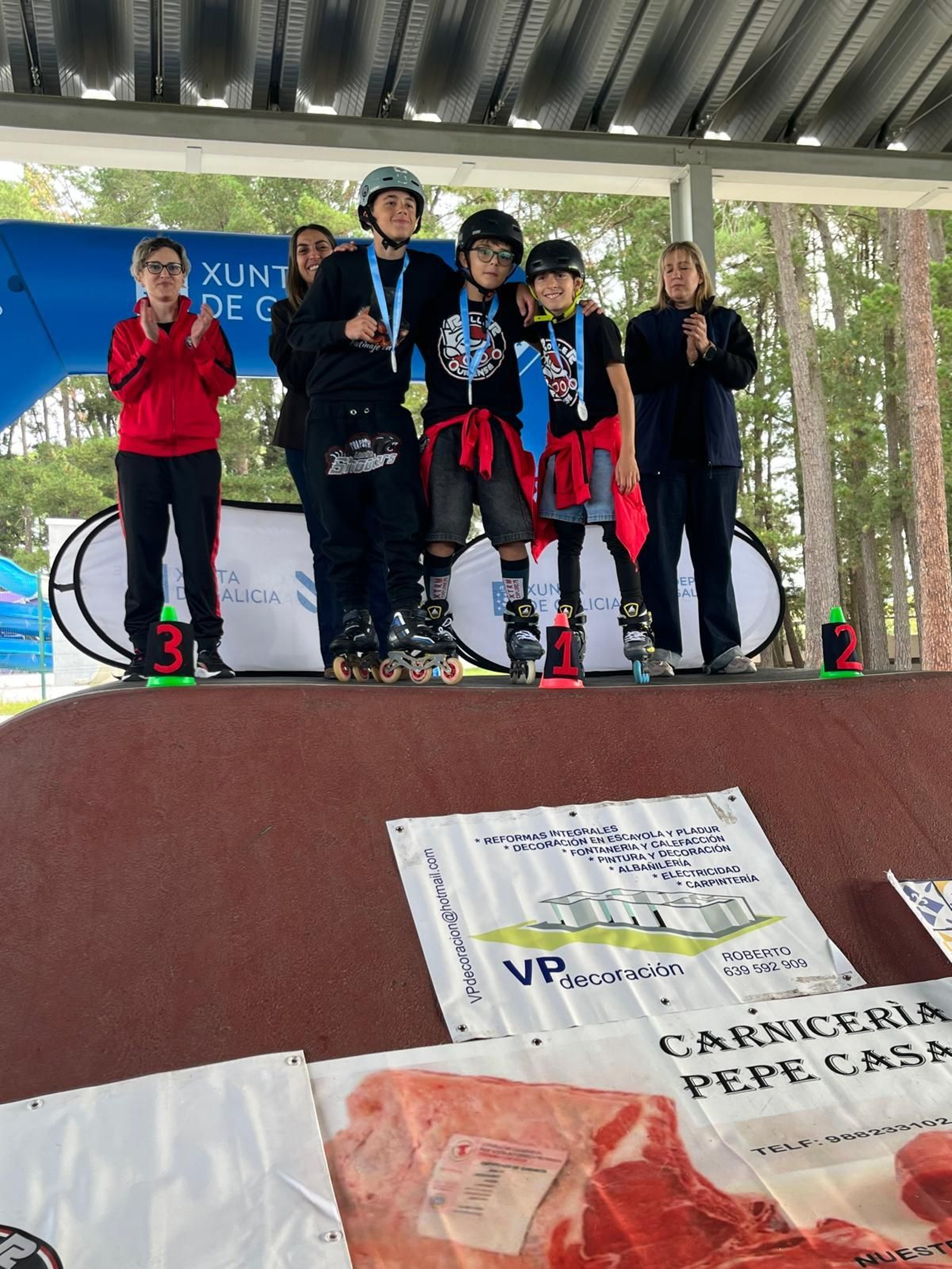 Roller, Meigas y Unity se reparten títulos en el Campeonato Gallego de Pump track
