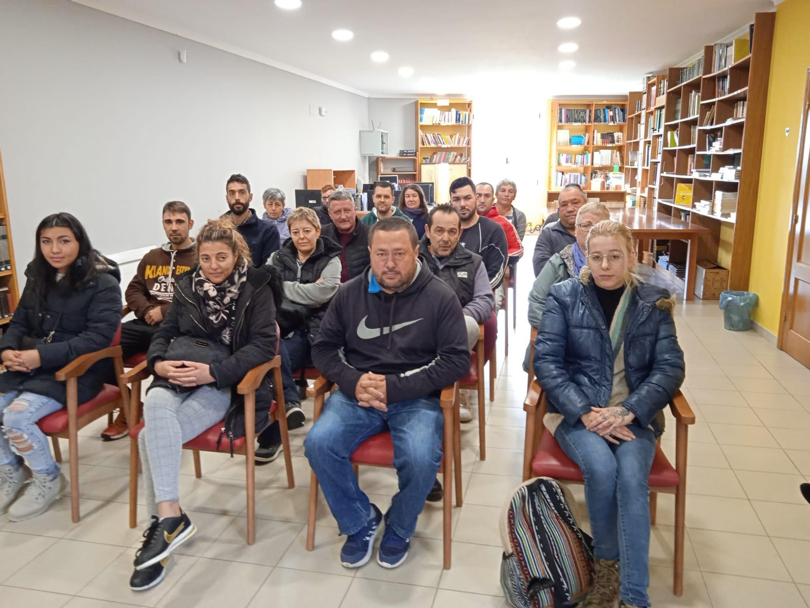 Participantes en el obradoiro.