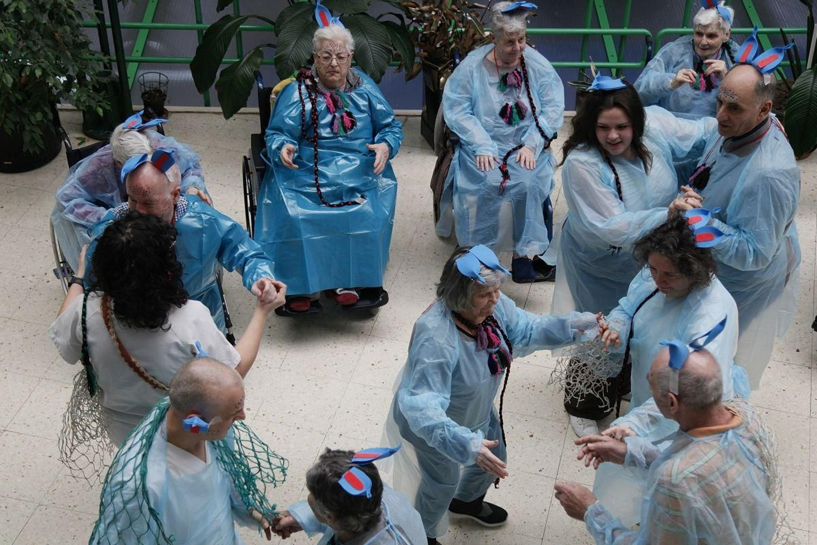 Para bailar pusieron la canción “Lo que le pasó a Hawaii”, de Bad Bunny.