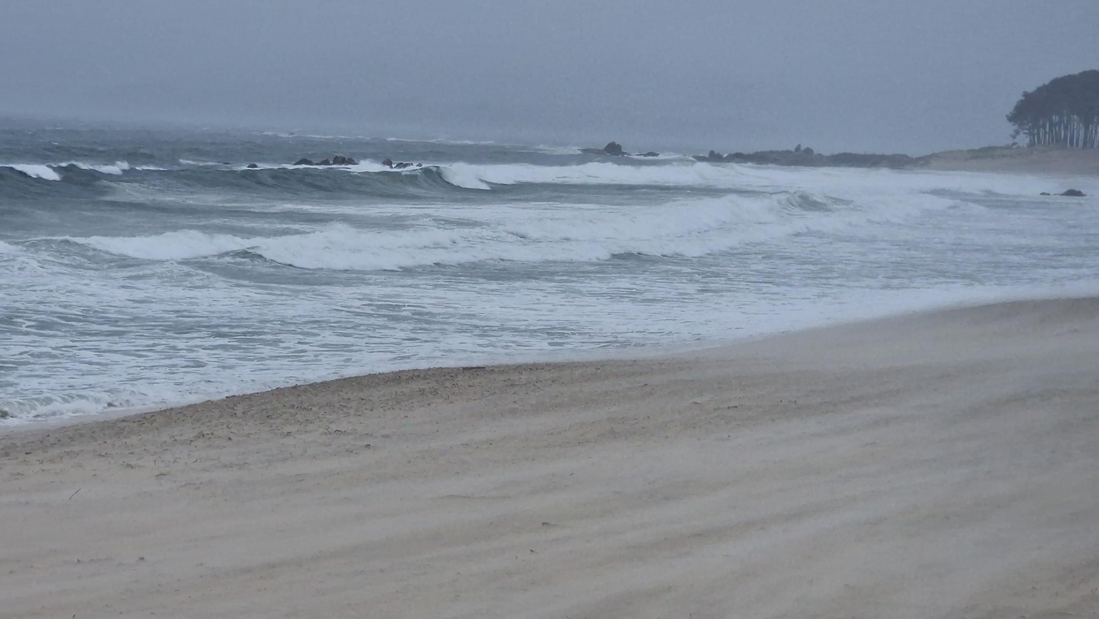 GALERÍA | Los estragos de la borrasca Herminia en Vigo