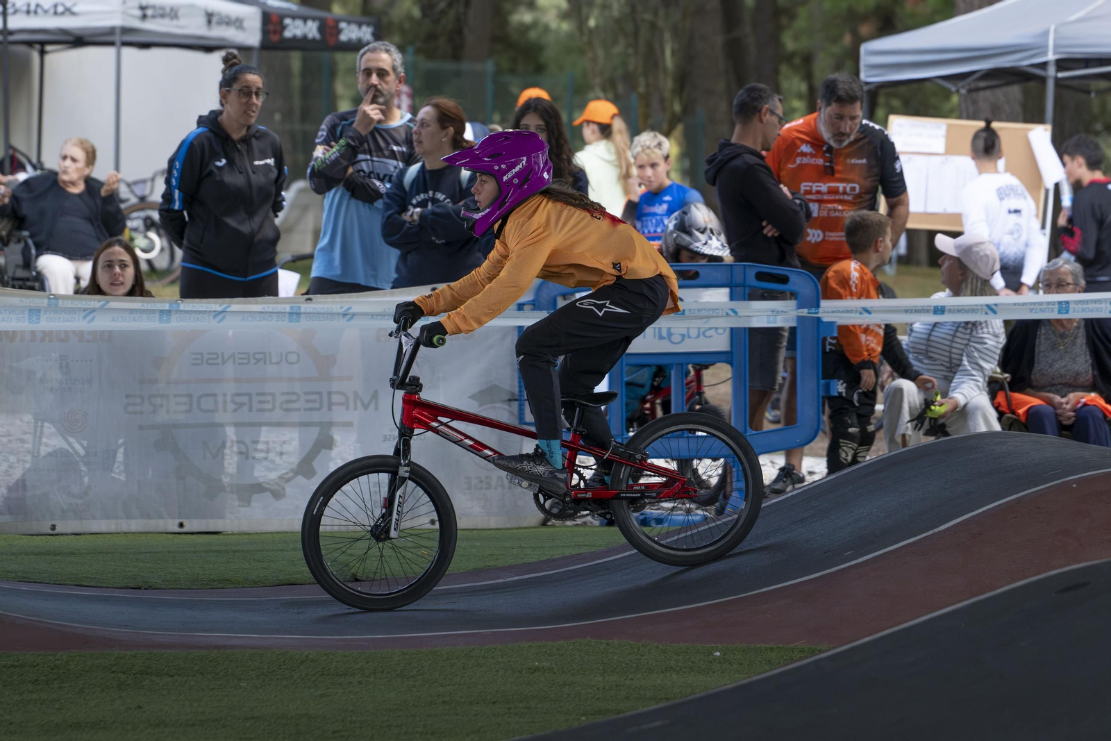 La Copa de España de pump track hizo parada en  Pereiro de Aguiar