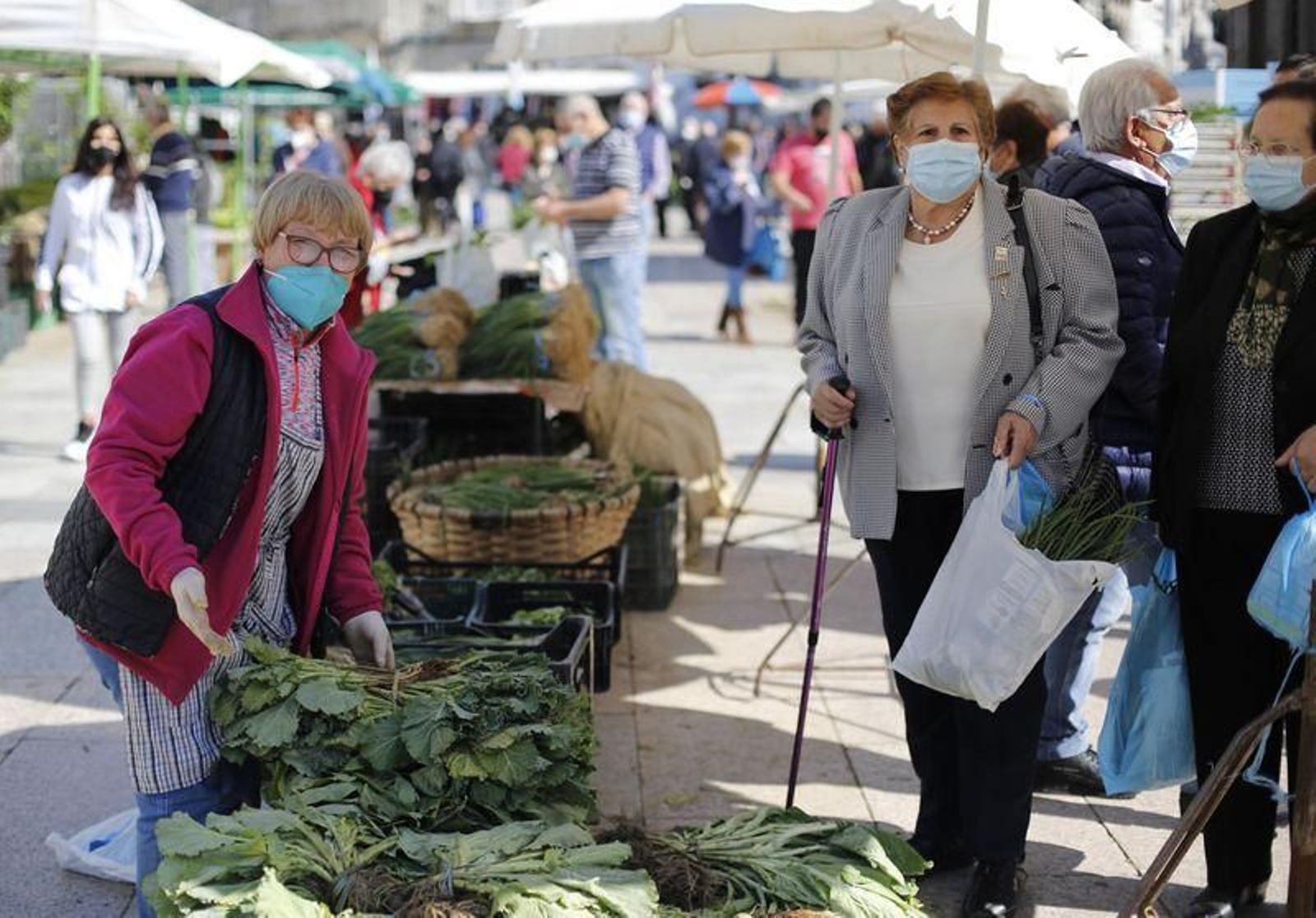 La feria en Celanova (XESÚS FARIÑAS).