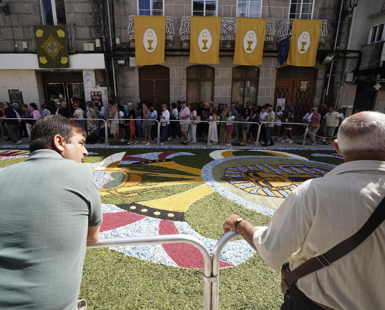 Celebración del Corpus en Ponteareas.