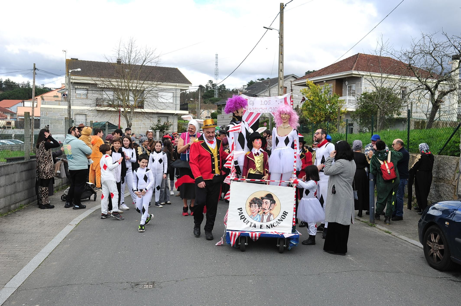 Galería | Paquita y Nicanor dan fin al Martes de Entroido de Seixalbo