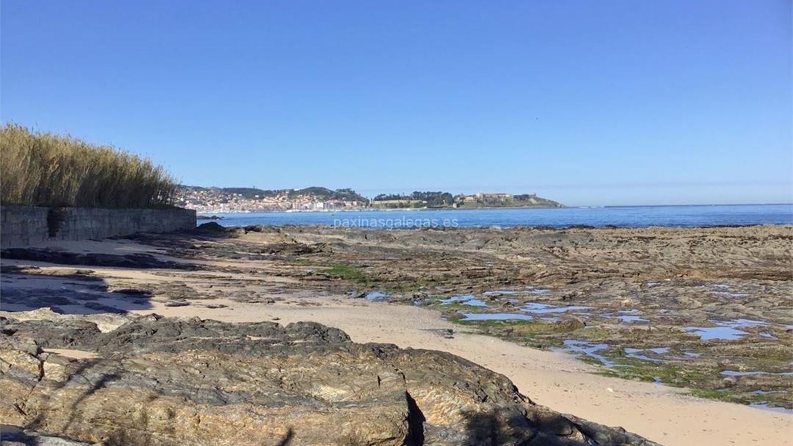 Playa de O Canto. // Páxinas Galegas