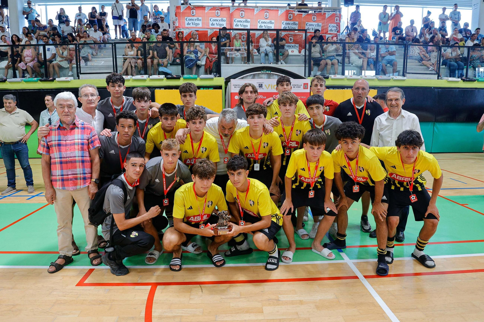 Galería | Clausura de la Vigo Cup con la entrega de medallas