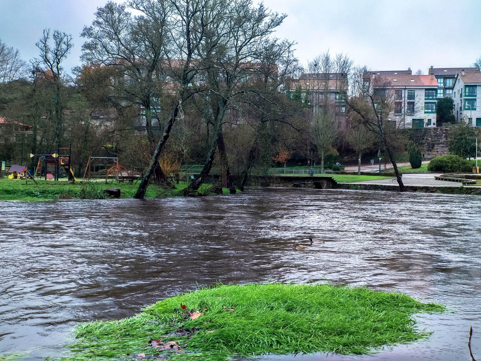 El río Arnoia, a su paso por Allariz