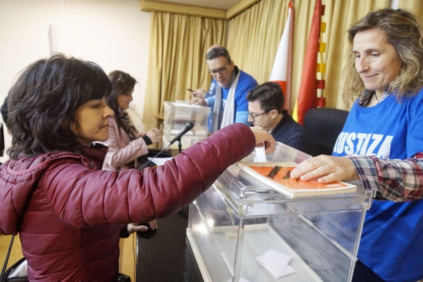 Las votaciones en los juzgados de Vigo // Vicente Alonso