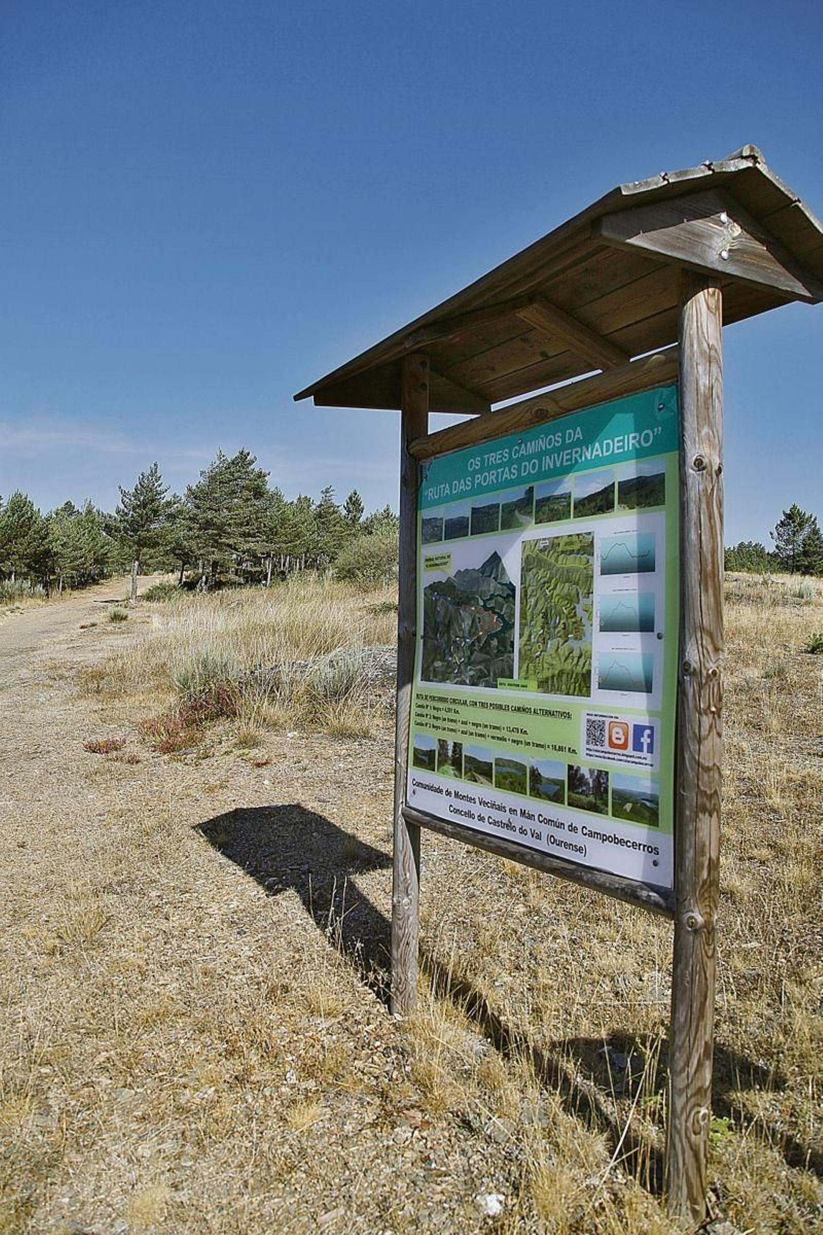 Numerosas rutas salpican el municipio, como esta, en Campobecerros.