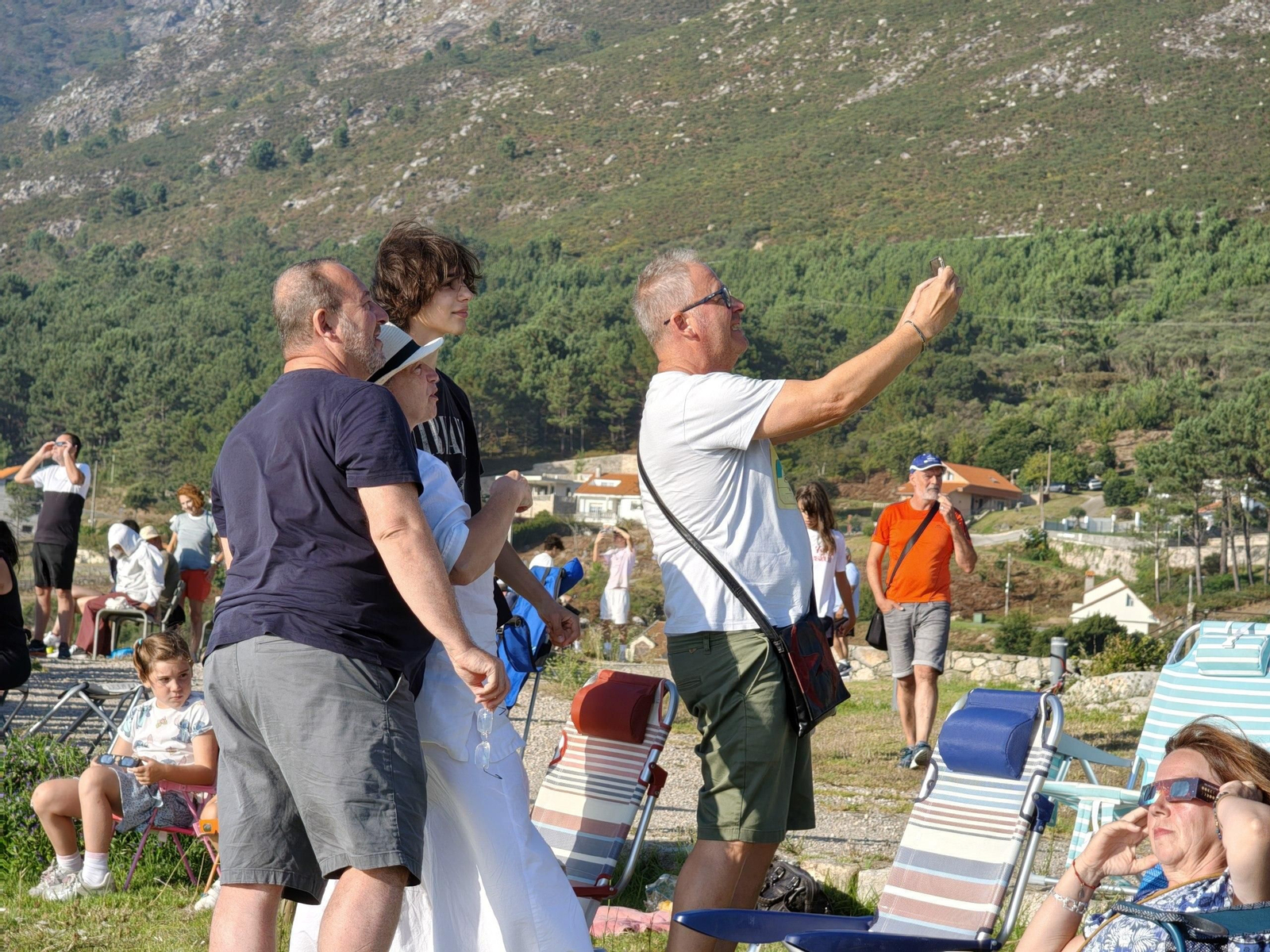 Galería | Así vivió Vigo y su área el histórico eclipse total
