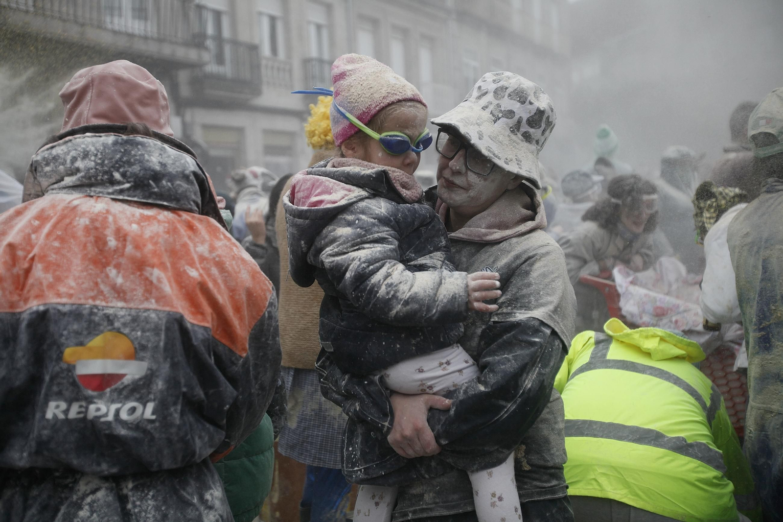 Galería | Los entroideiros conquistan Xinzo en el Domingo de Fareleiro