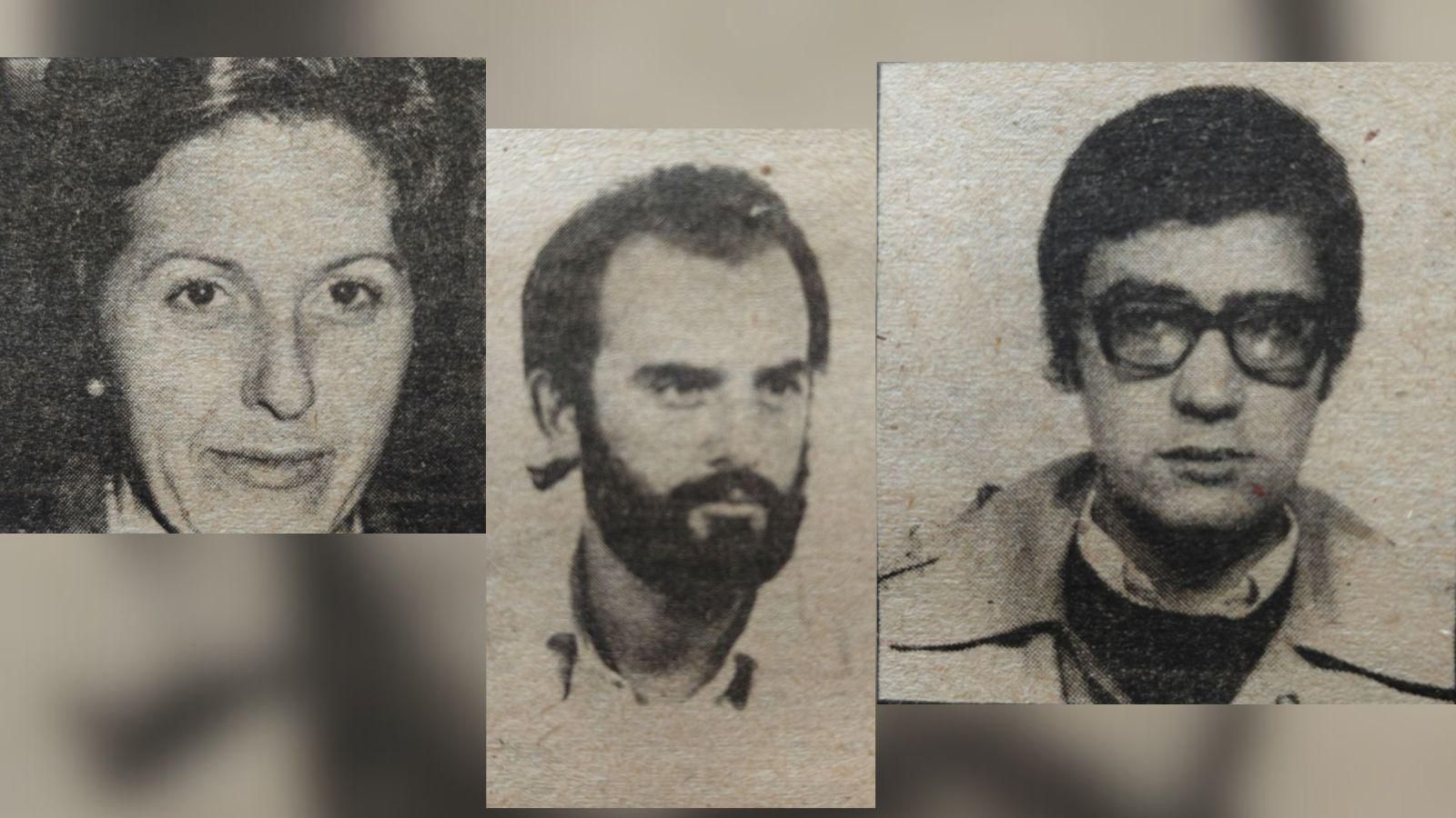 Carmen Sánchez Candelas, Jorge Pérez Pintos y  Fermín Novo Fernández.