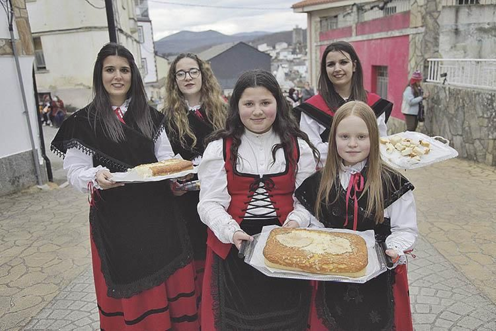 Naia, Laura, Nerea, Noelia y Lara.