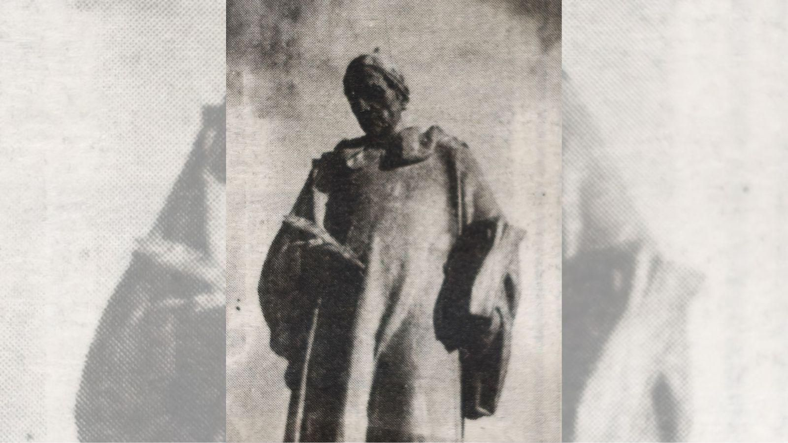 Estatua del Padre Feijóo en Orense.
