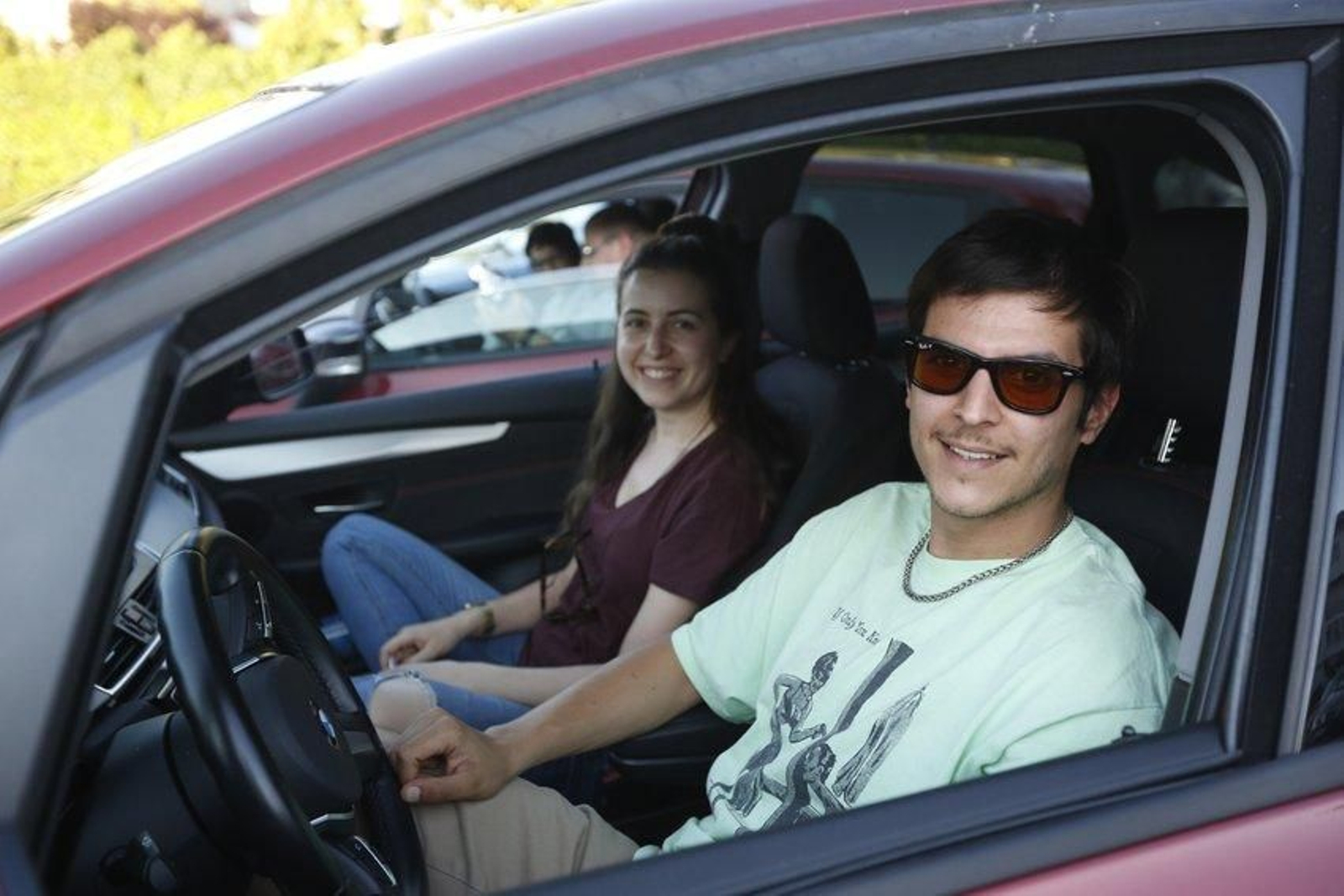 María e Carlos.
Foto: Xesús Fariñas.