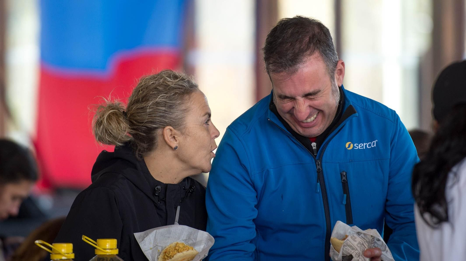 La Feria de la Chinita, donde se reunieron decenas de venezolanos (ÓSCAR PINAL).