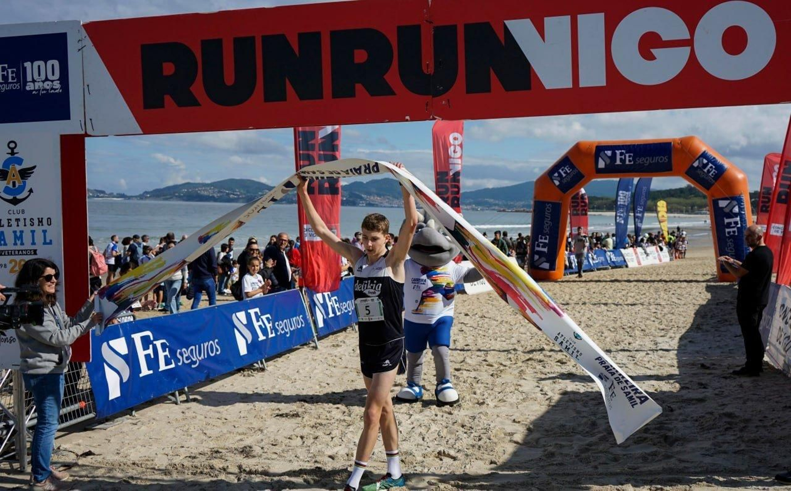 Carrera Praia de Samil.