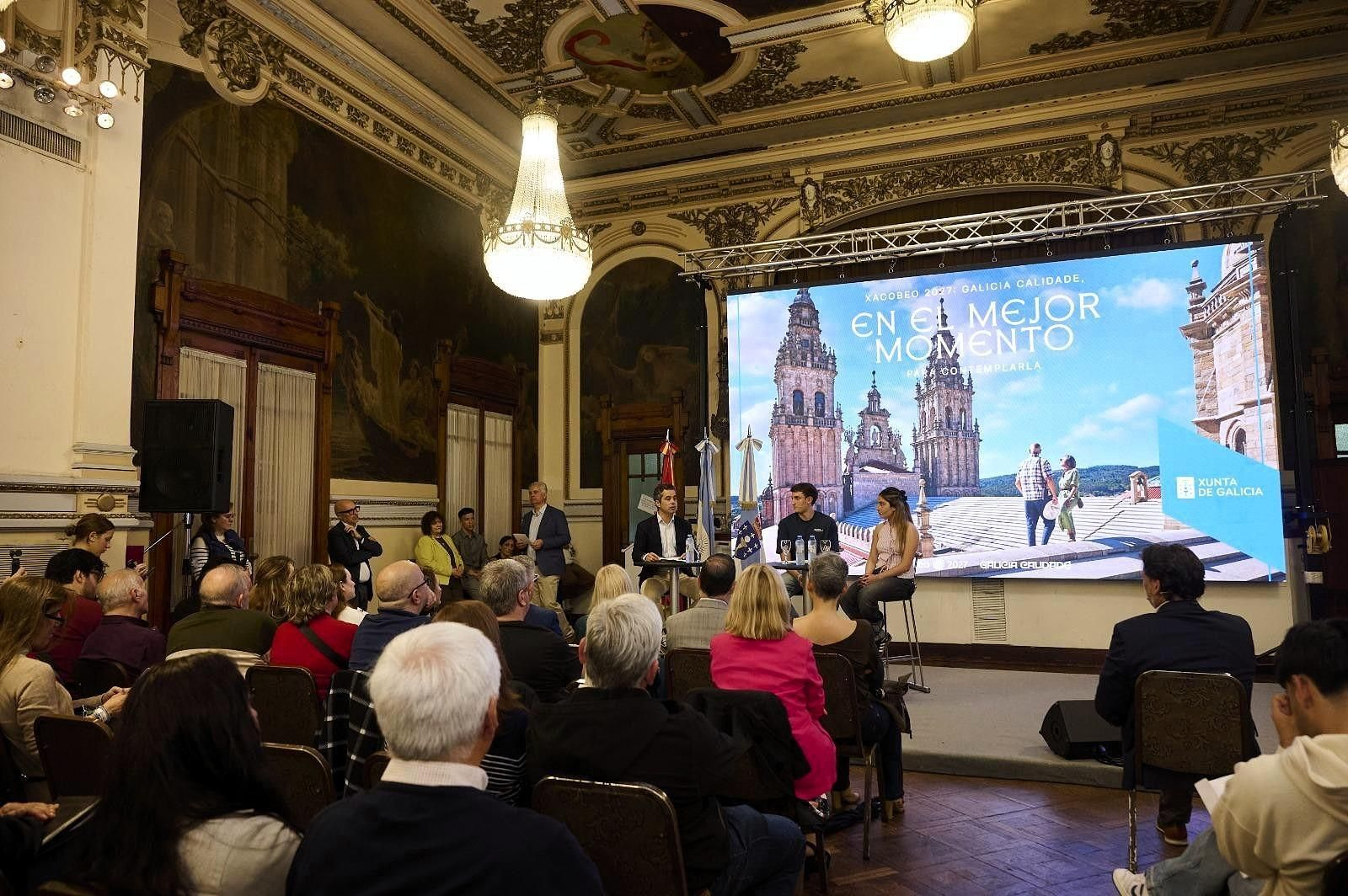Presentación del Xacobeo 2027 en Buenos Aires