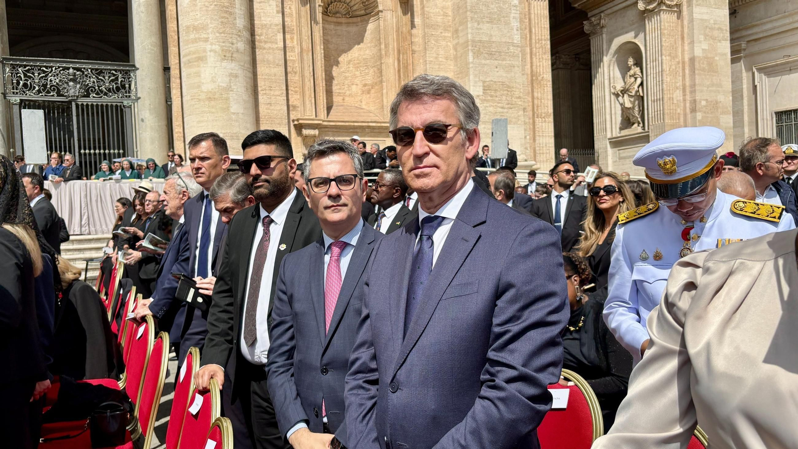 Alberto Núñez Feijóo, en un acto el pasado domingo