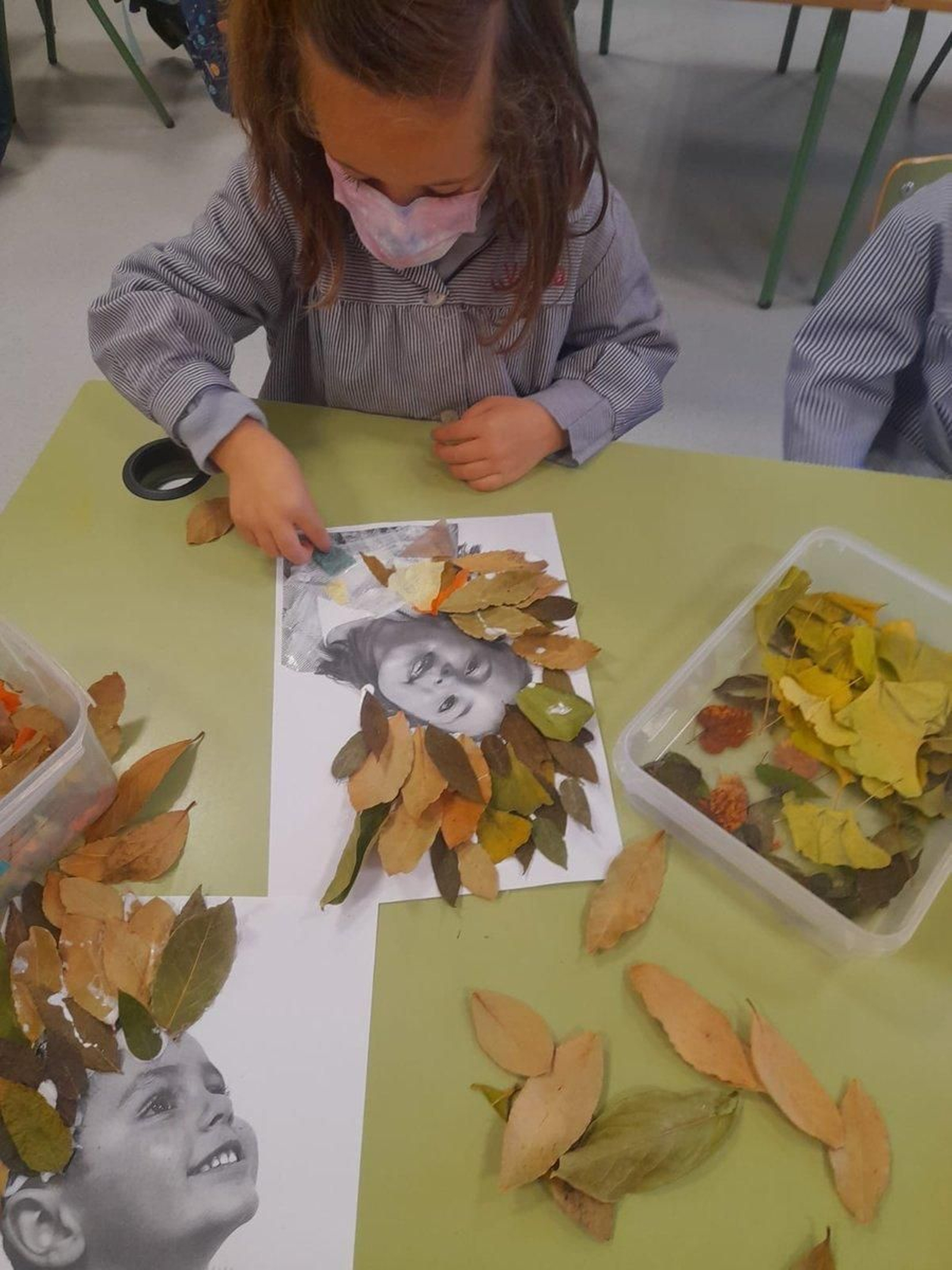 La actividad “Landart” se enmarca en el proyecto global del centro.