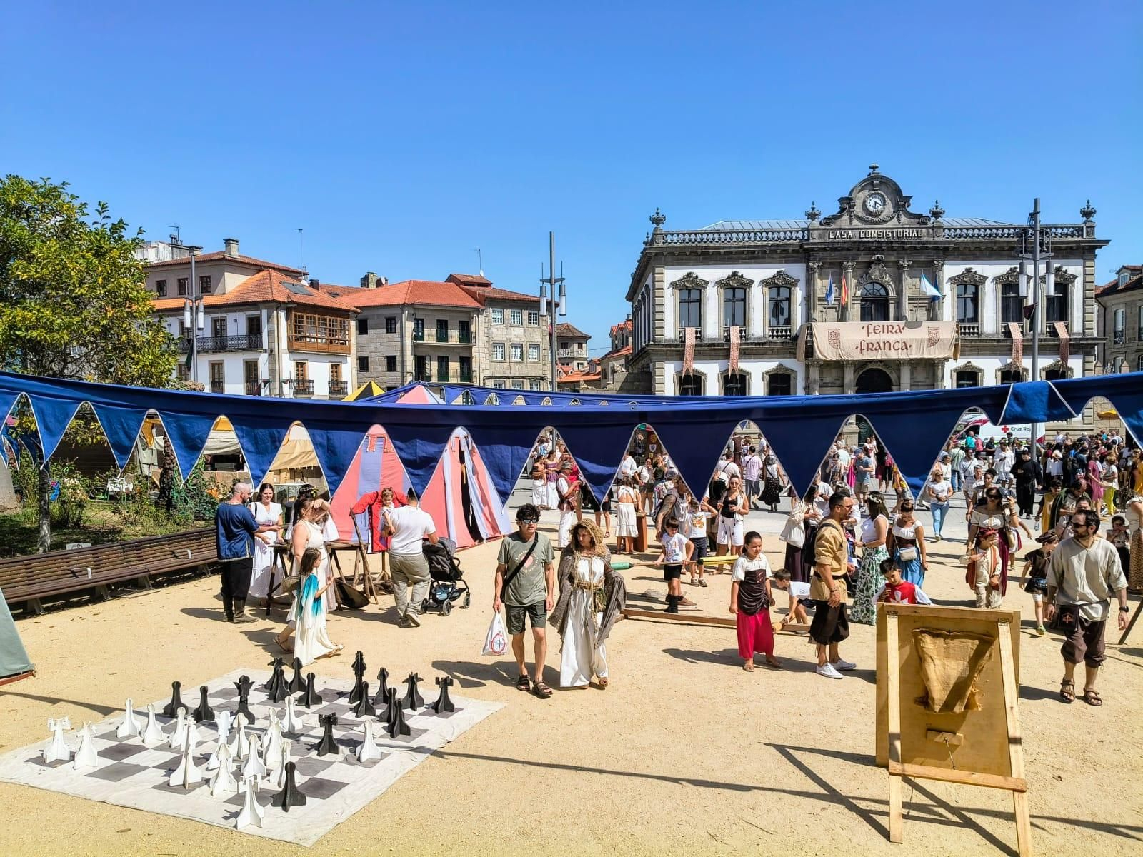Galería | Pontevedra vuelve al medievo con su Feira Franca
