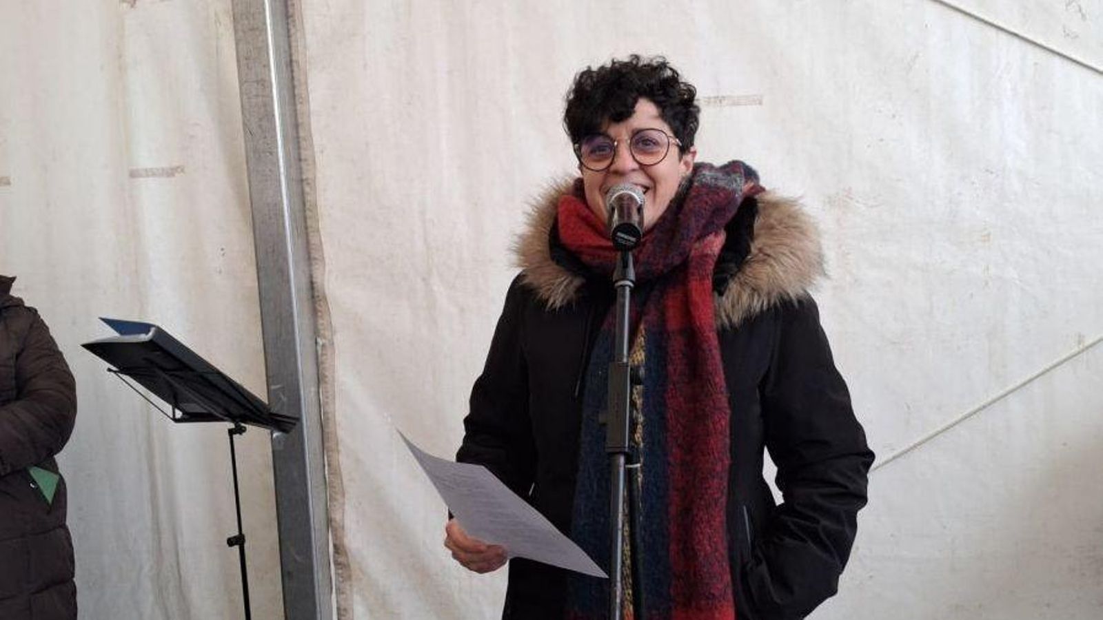 Belén de Andrade fue la encargada del pregón.