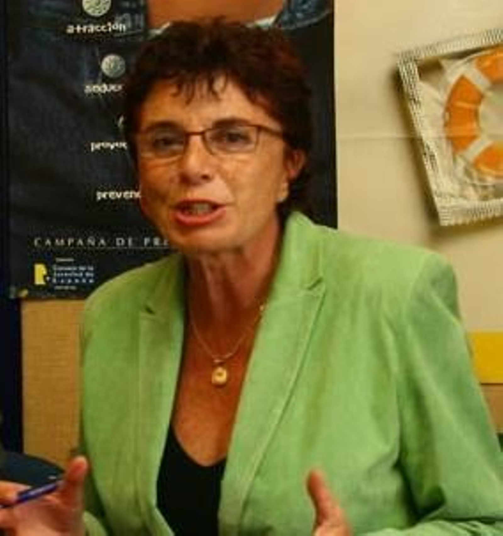 Ana Míguez, presidenta de la asociación feminista Alecrín. foto: archivo