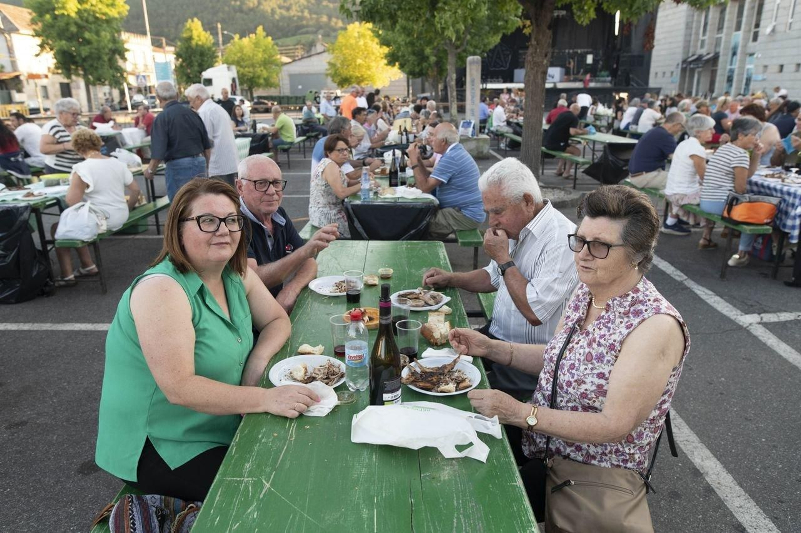 Pura, Manolo, Jesús y Marina