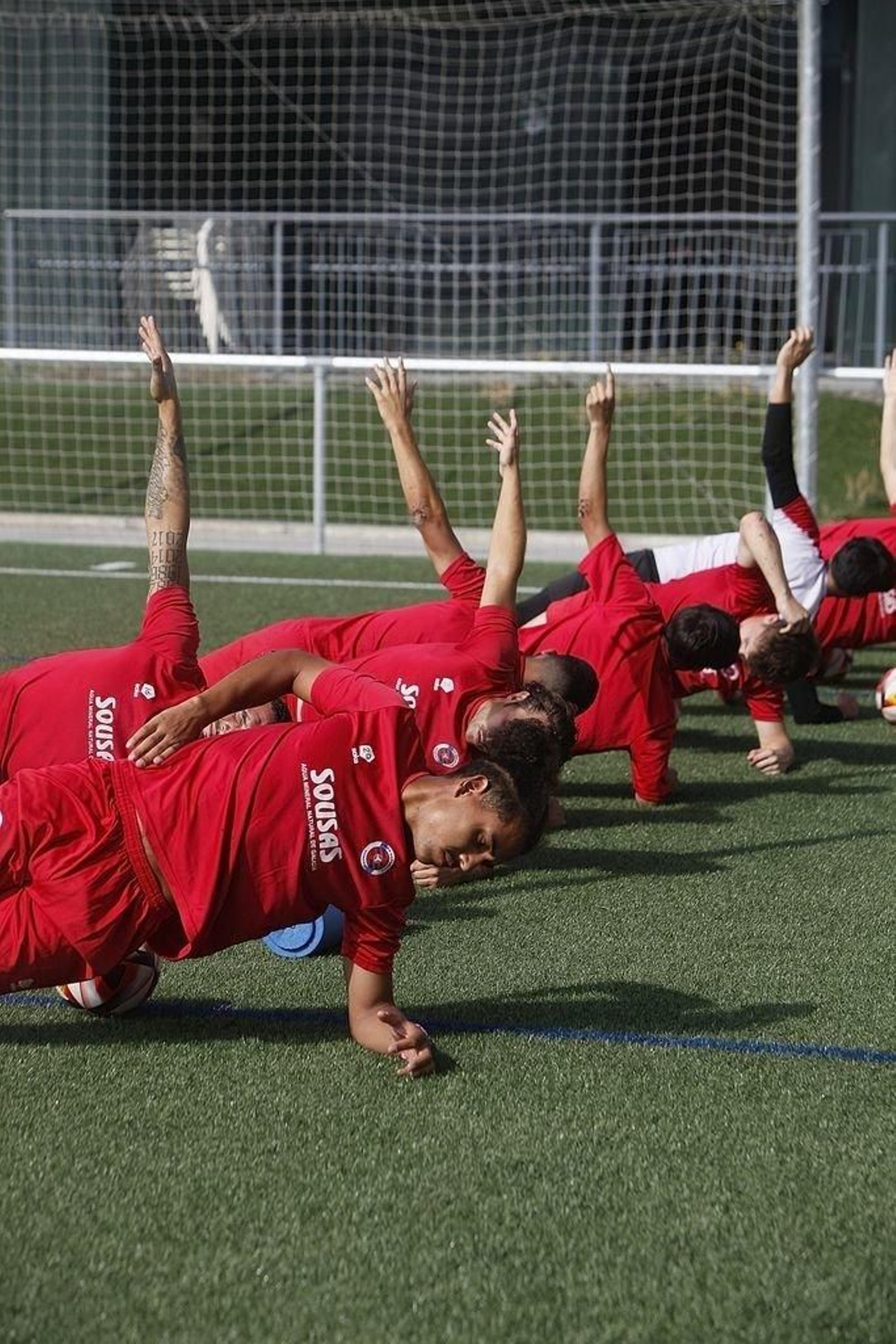 Otro de los ejercicios de la pretemporada