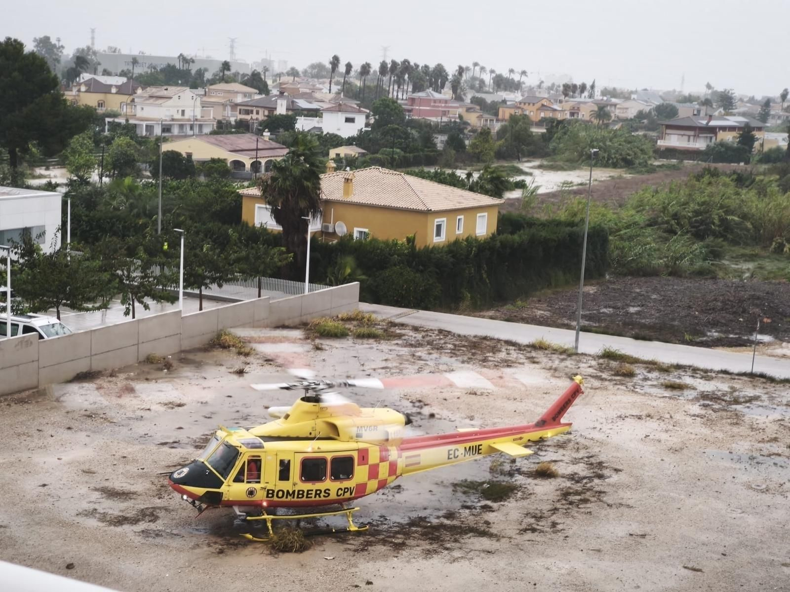 Galería | Calles anegadas y lluvias torrenciales: el paso de la DANA por el Mediterráneo