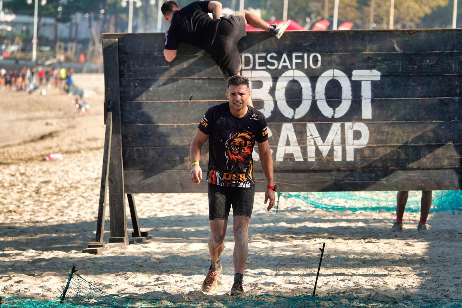 Participantes en el desafío Boot Camp en Samil.