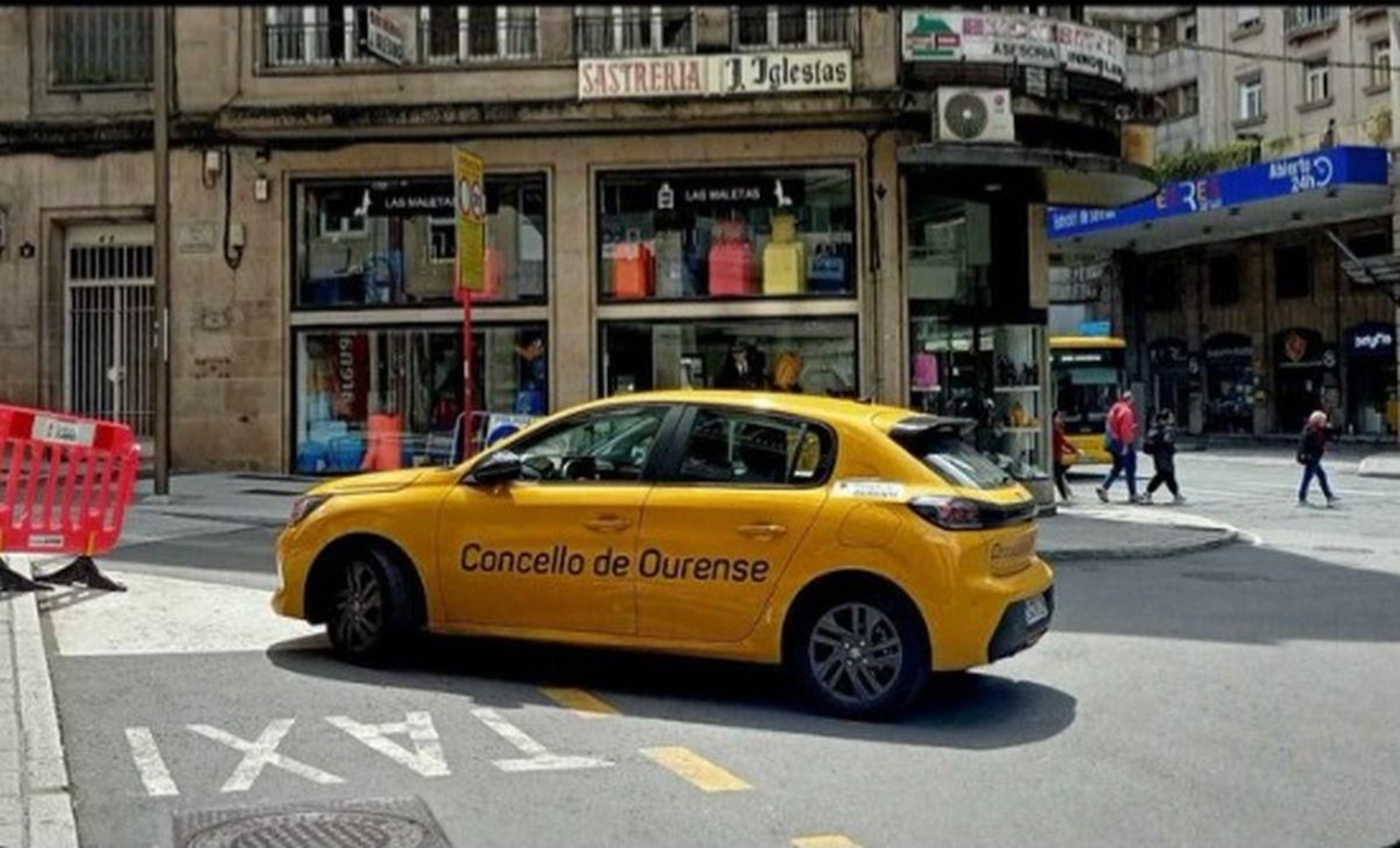 El bólido del Concello