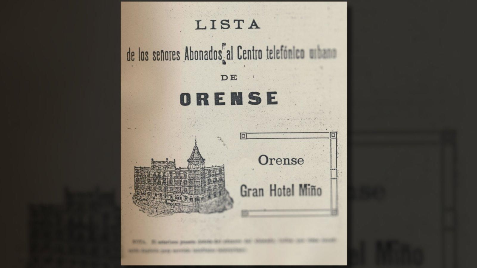 Portada de la guía telefónica.