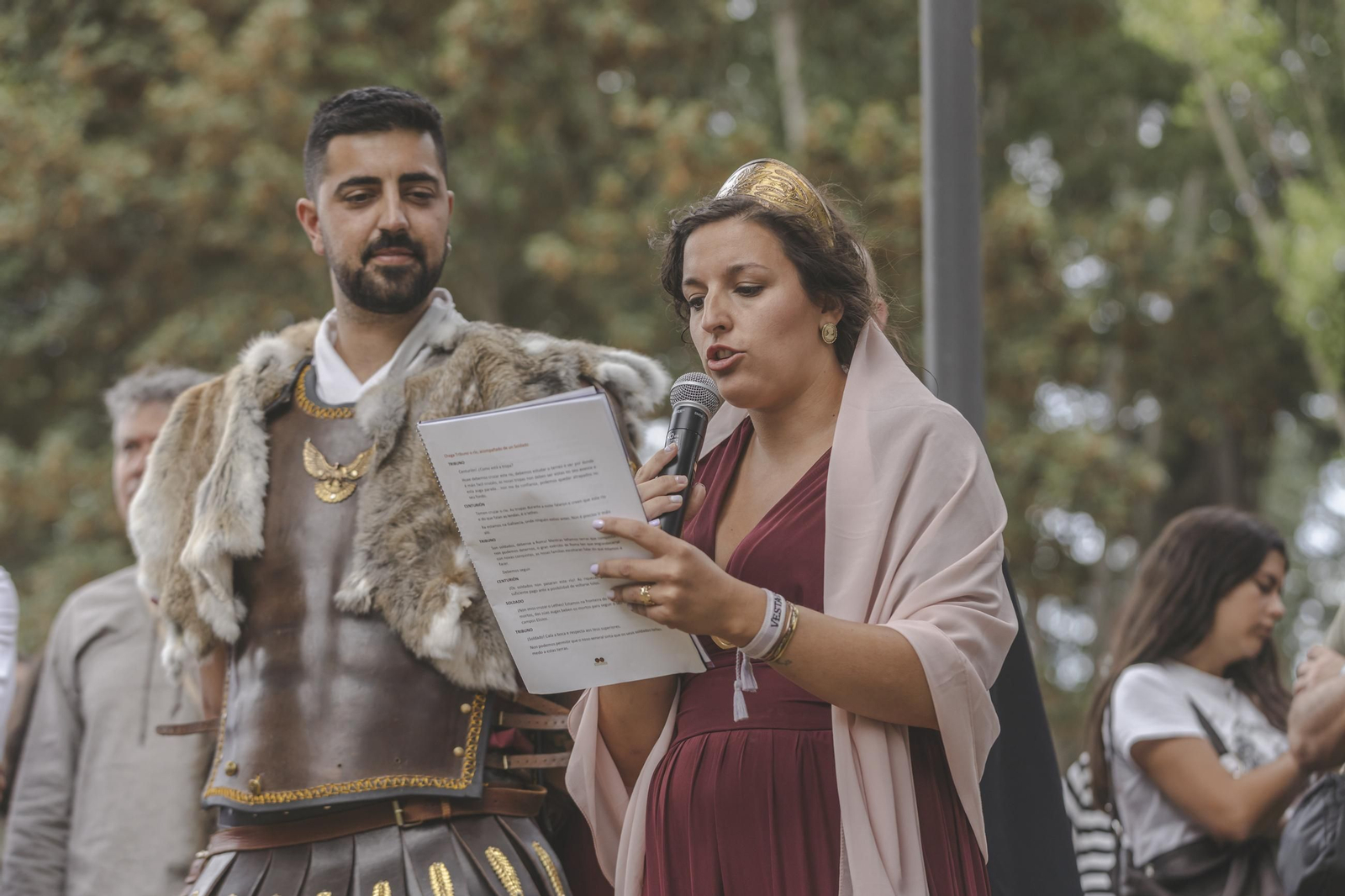 Galería | Los romanos cruzan el Lethes: Xinzo pone fin al Esquecemento, un evento con cifras récord