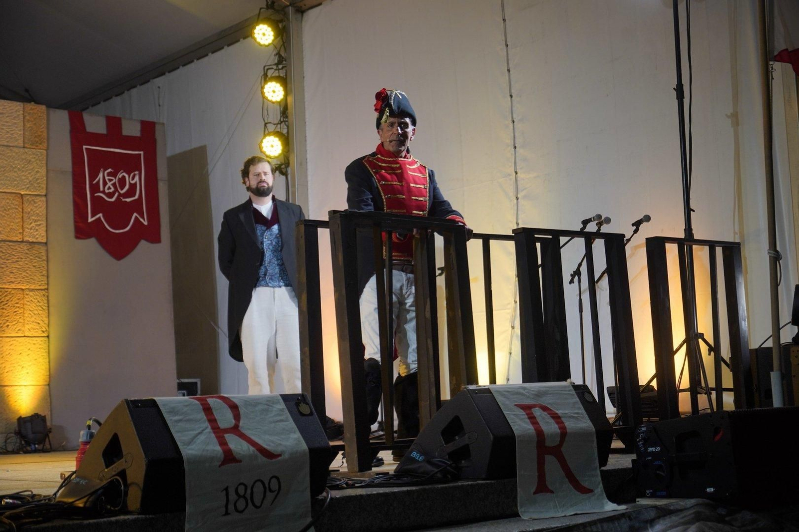 Representación de la destitución del alcalde Cairo.