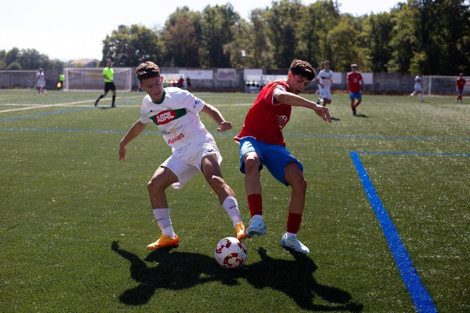 COLES 08/08/2024 LaRegion Futbol Juvenil, Campo de Albán. UD Ourense - Pabellón CF. Fotos: Sandra Iglesias