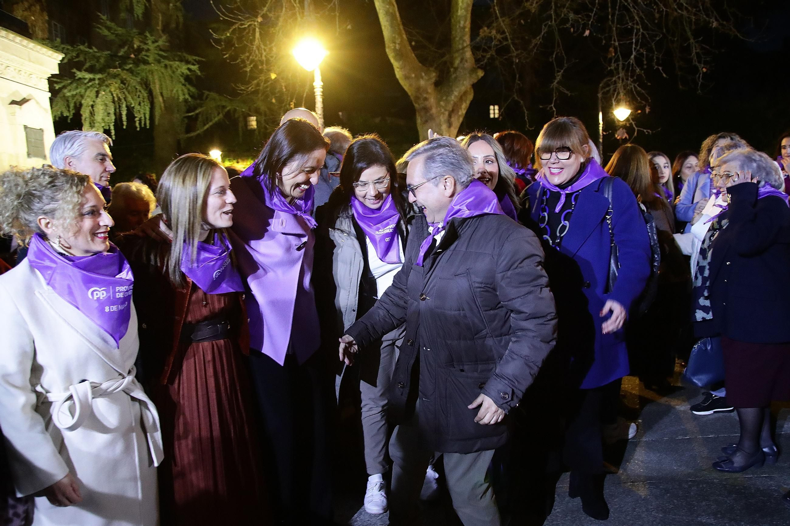 Galería | Ourense se une por la igualdad para conmemorar el 8M