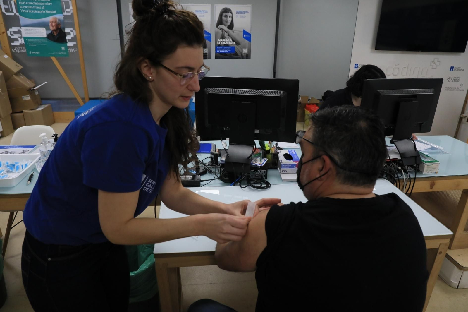 Vacunación en el CHUO