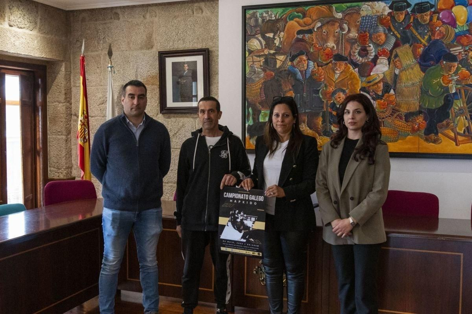 Presentación del Campeonato Gallego de Hapkido.