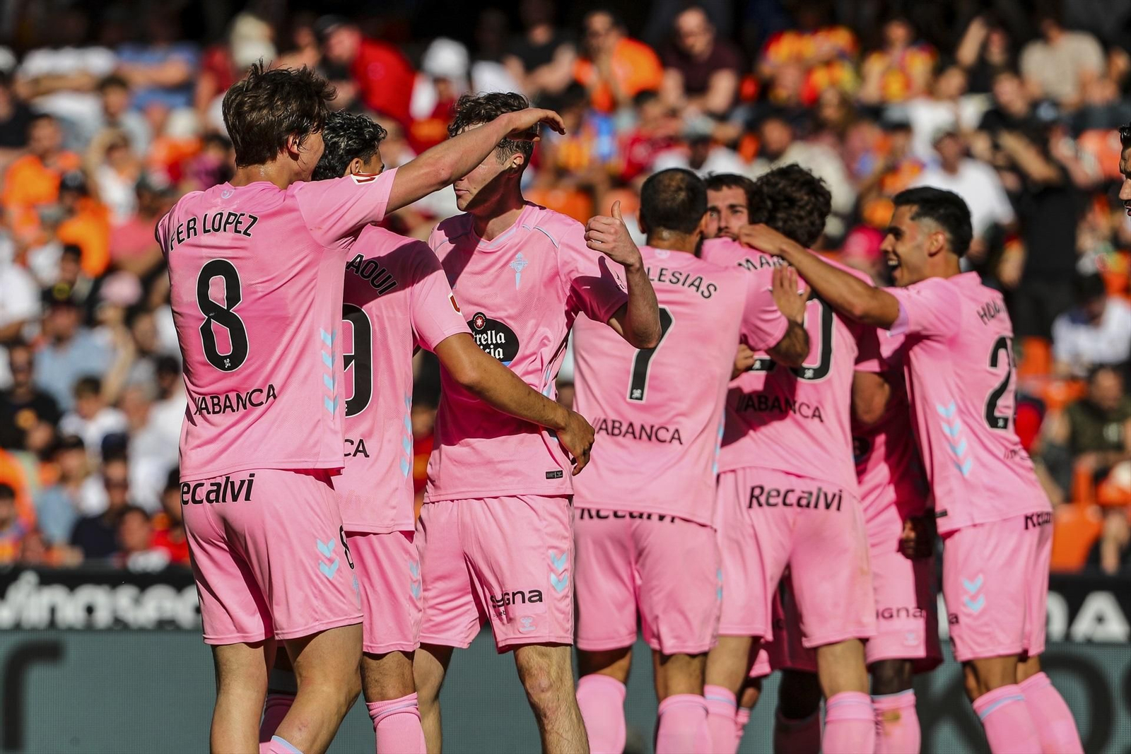 Celebración celeste.