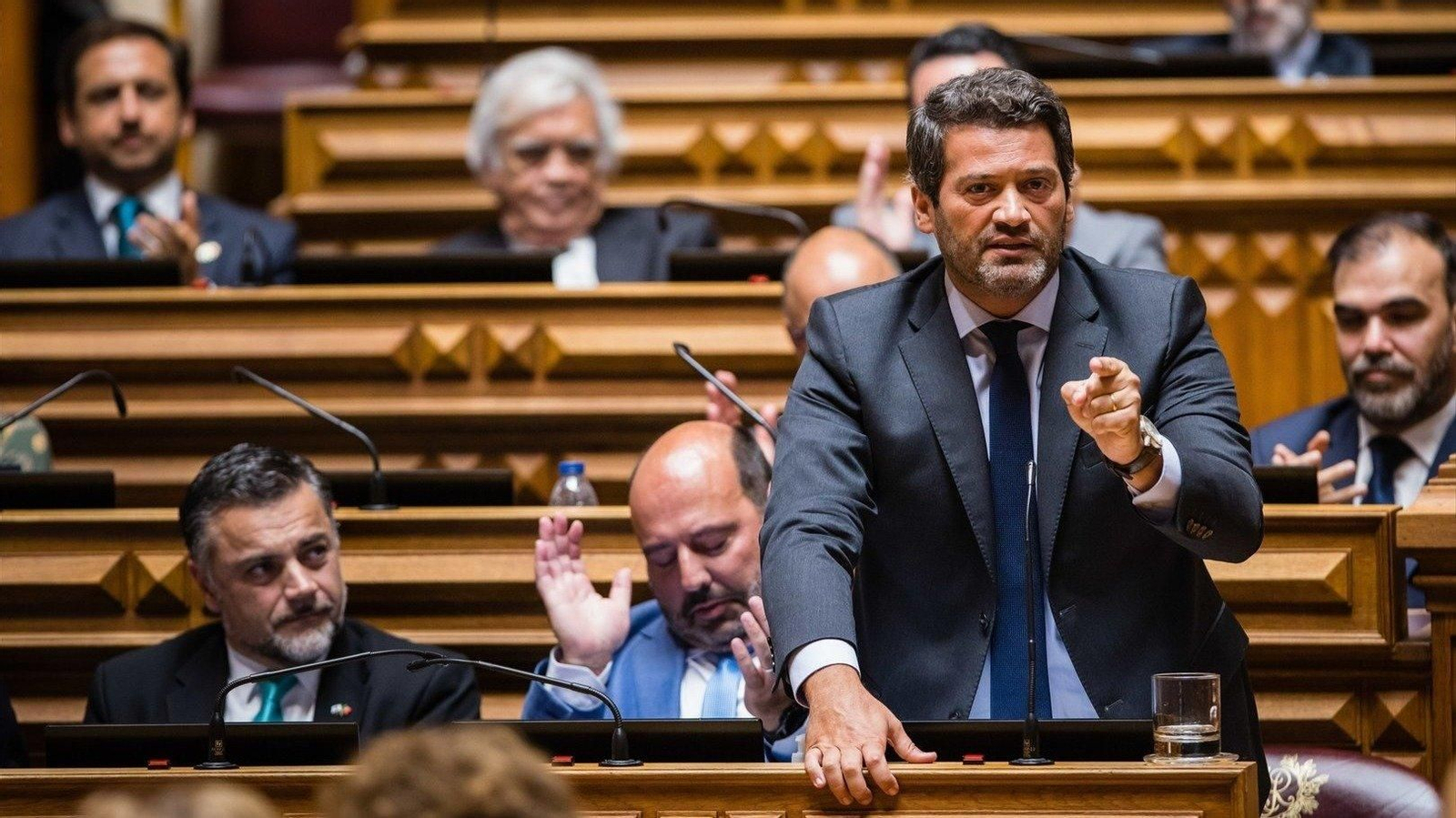 El líder del partido de extrema derecha portugués Chega, André Ventura, en una imagen de archivo (foto: E.P.)