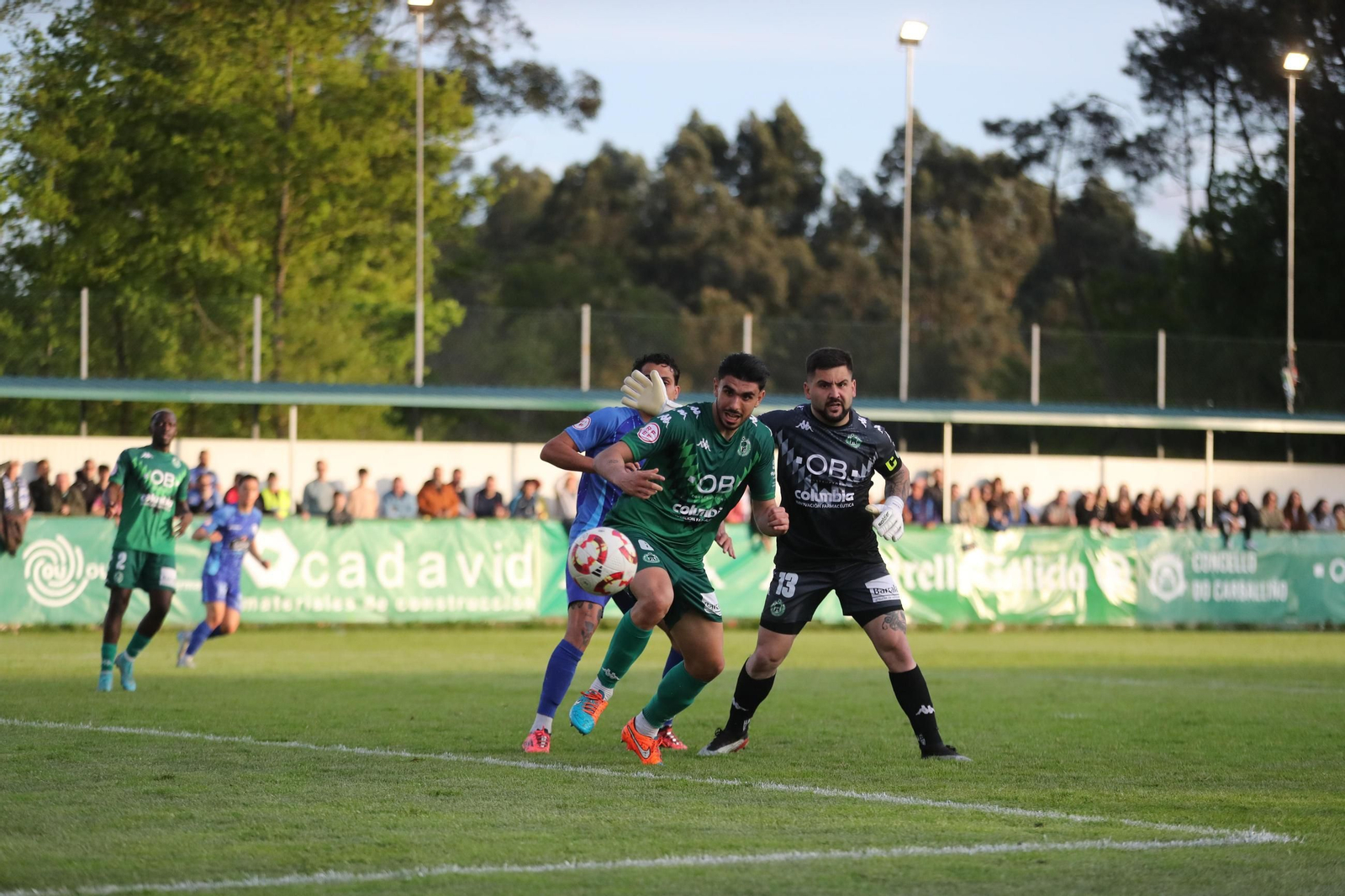 Galería | Empate a uno entre el CD Arenteiro y Ourense CF en el derbi termal