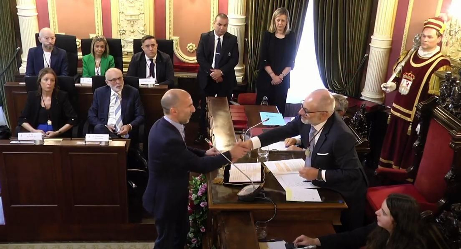 Gonzalo Pérez Jacome con Paco Rodríguez